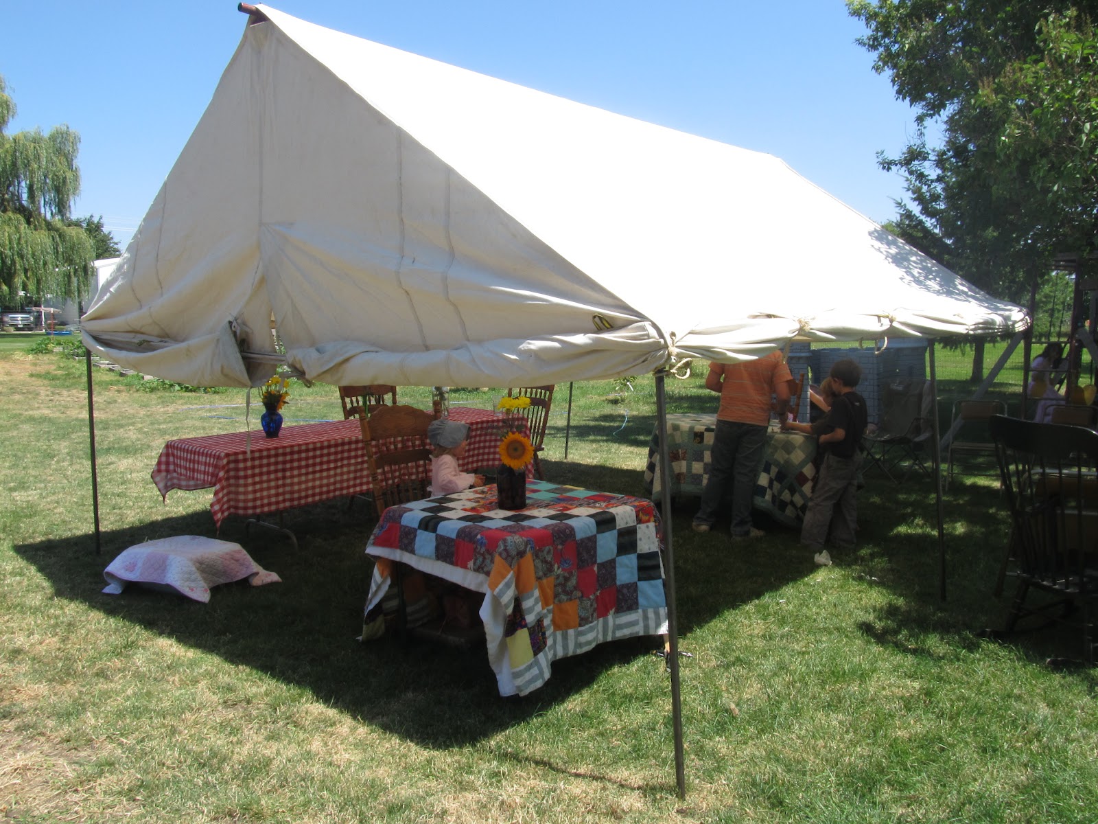 Homestead Wannabes Hailey's 5th Birthday a "Little House" Theme Party