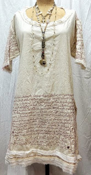 Embroidered Linen Dress