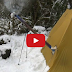 Another Overnight in the UltraLight Backpacking Hot Tent and Hammock Hot Shelter
