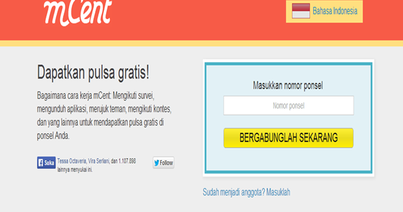 Trik Mendapatkan Pulsa Gratis dari Internet (All Operator ...