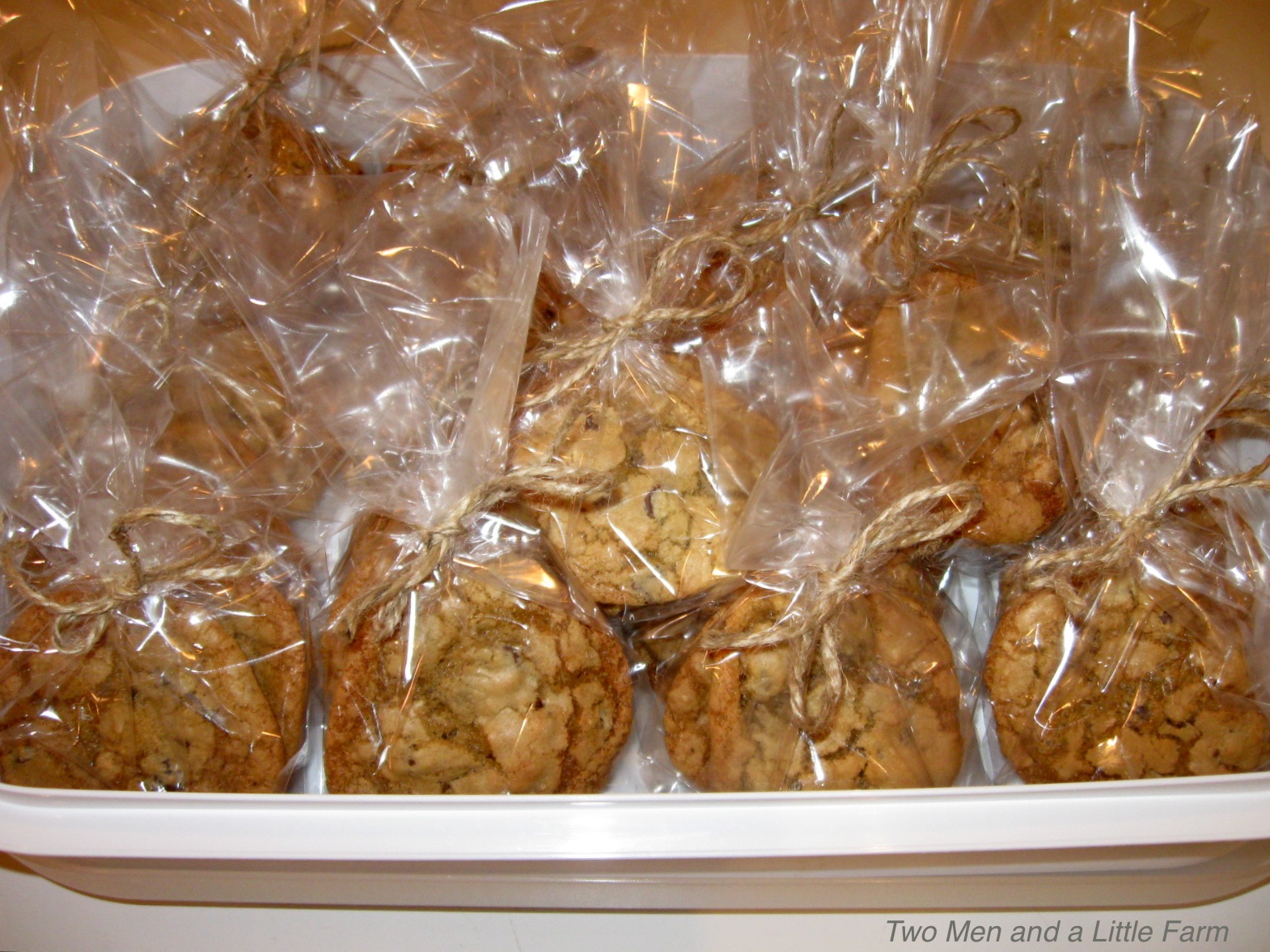 Two Men and a Little Farm CHOCOLATE CHIP COOKIE RECIPE