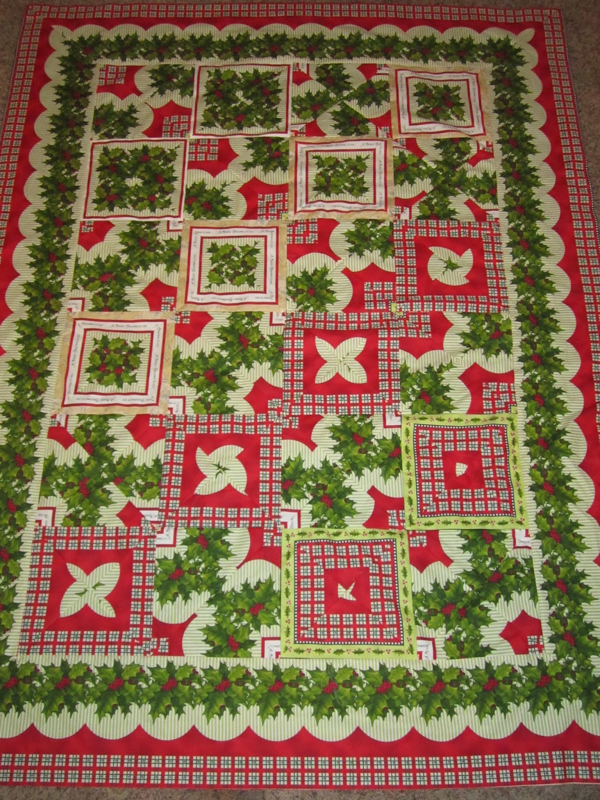 * One Fabric Quilt by Kay Nichols