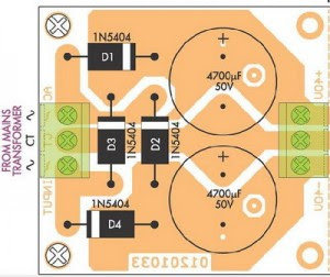 50W-70W Power Amplifier with 2N3055 & MJ2955