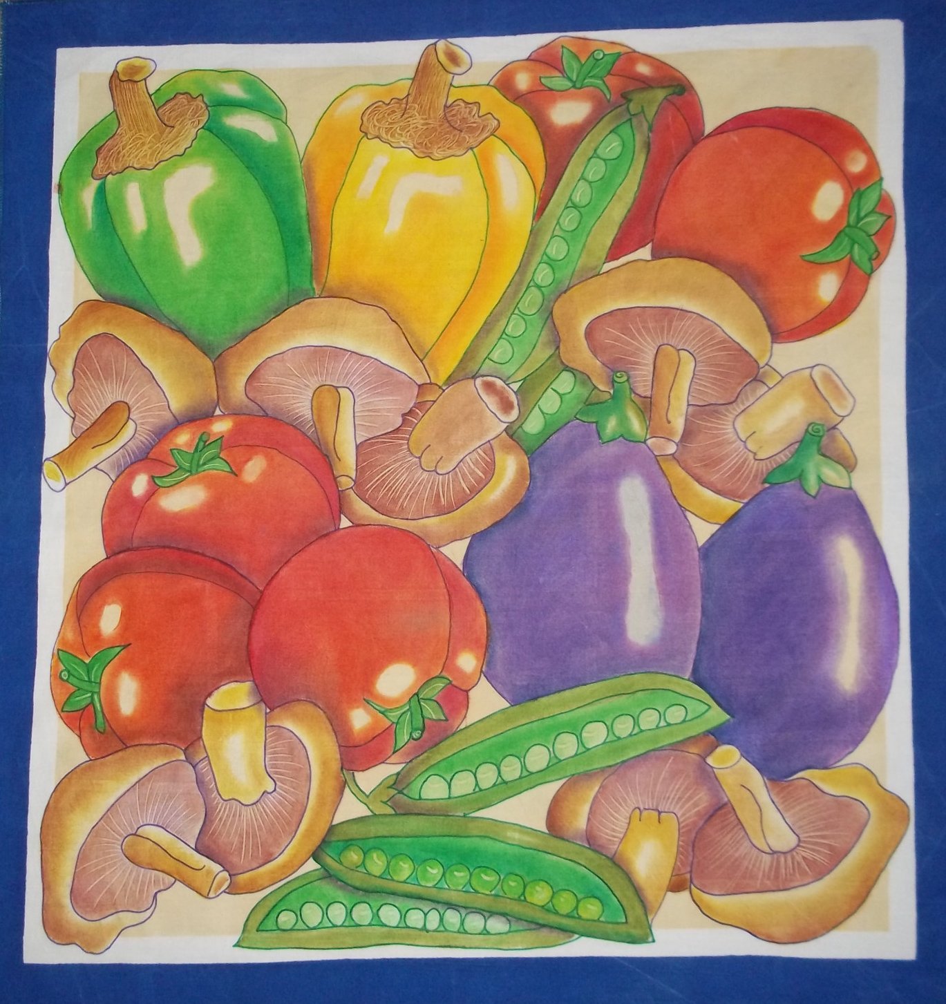 Zooty Owl's Crafty Blog fabric painting