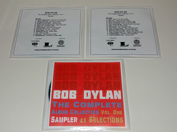 ボブのニュース: Bob Dylan Complete Album Collection Vol. One