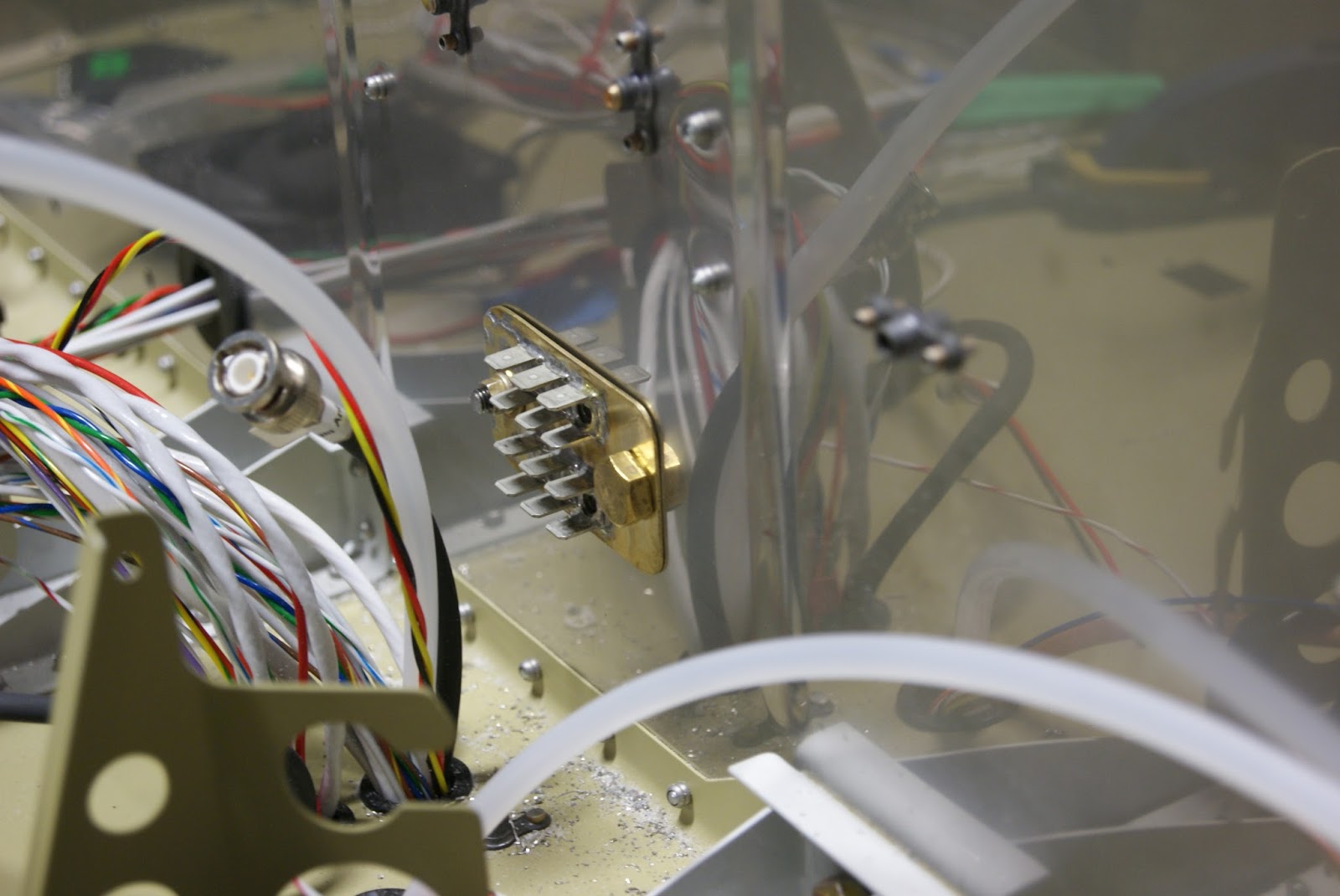 DOG Aviation John's RV12 Blog Modified B & C Ground Block Installed