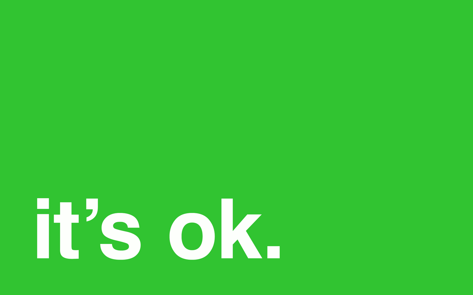 Abditive: Don’t Worry ! Its OK