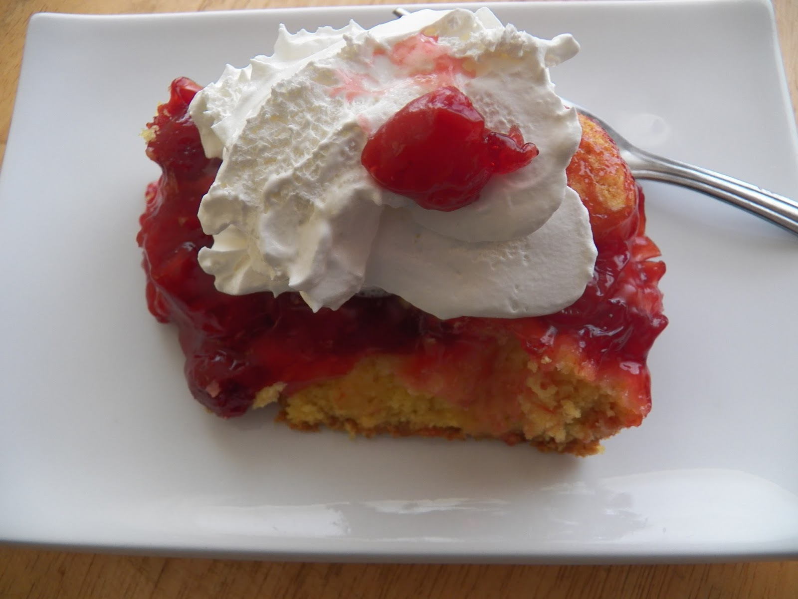 Martha's Recipe Cherry Pie Cake