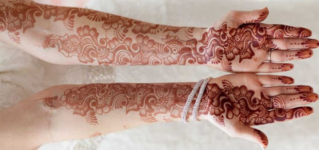 Mehendi design for karva chauth