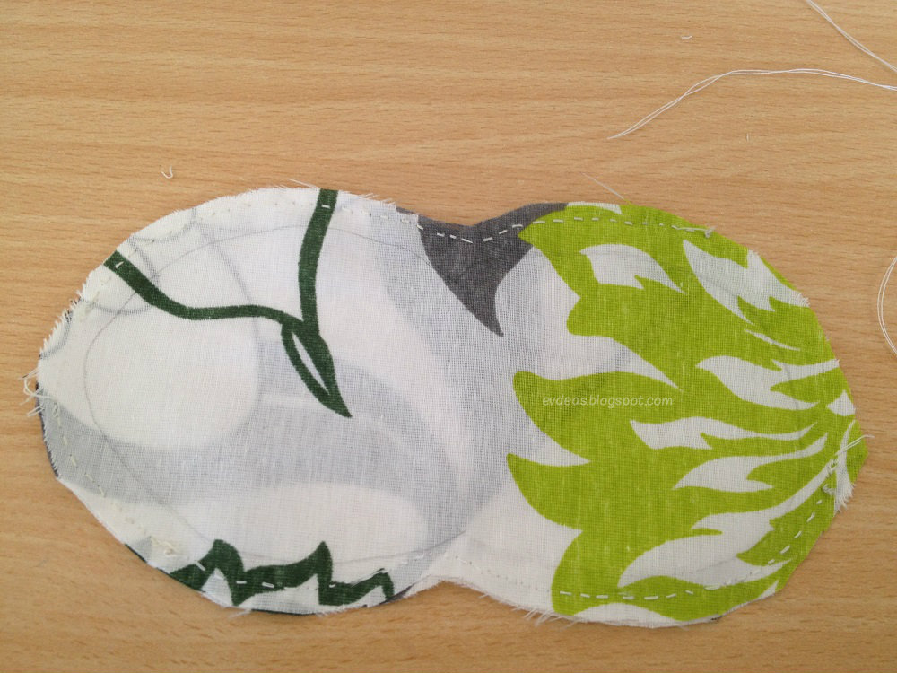 Homedeas DIY Rice Bag for Eyes