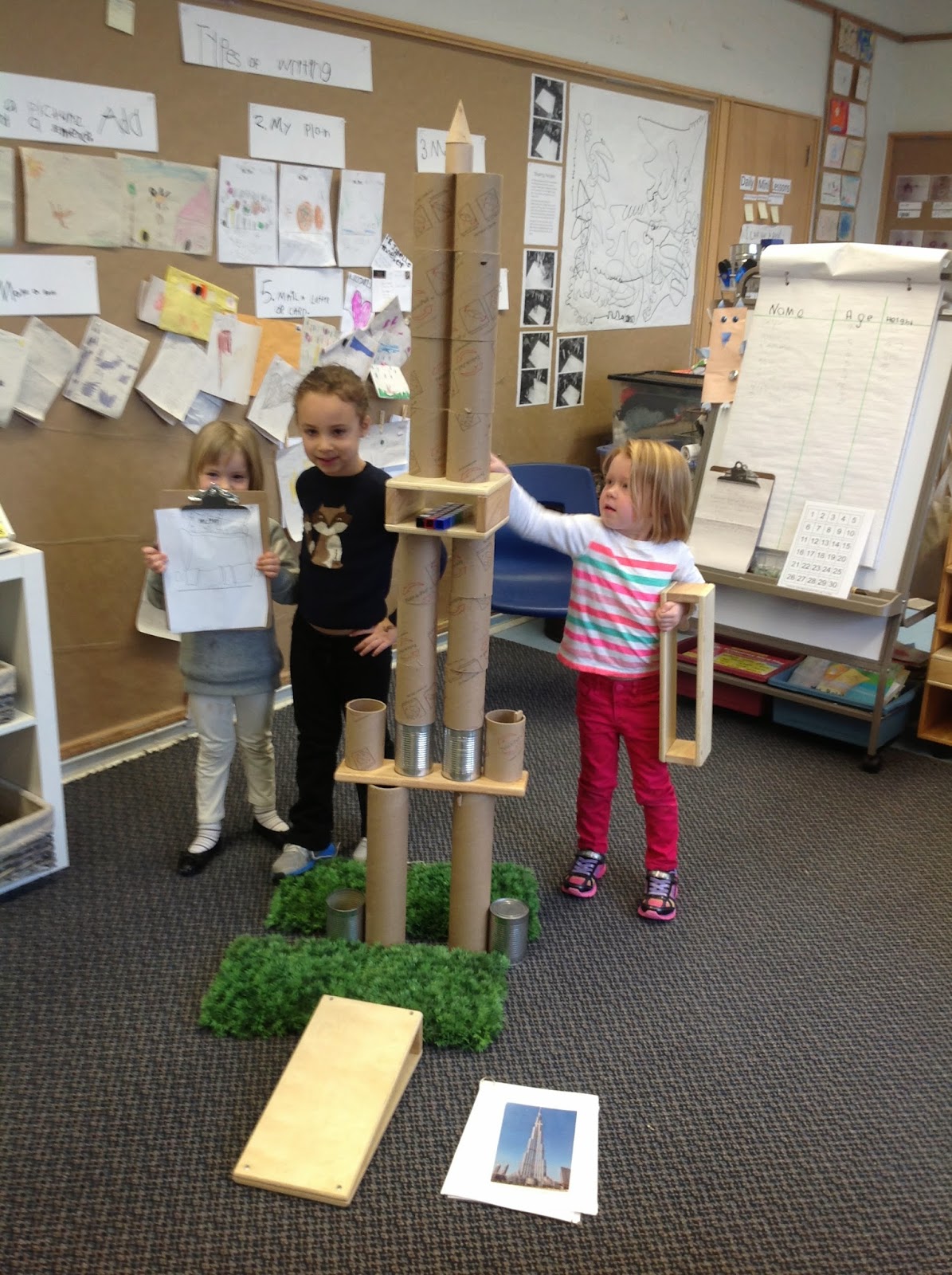 Wonders in Kindergarten An Inquiry on Towers Building on Children's
