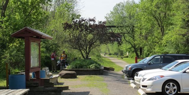 Wierton Trailhead, Panhandle Trail, photo by SR