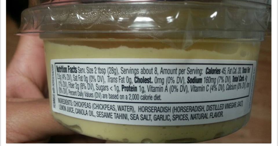 Shannon's Lightening the Load Trader Joe’s Hummus with freshly ground