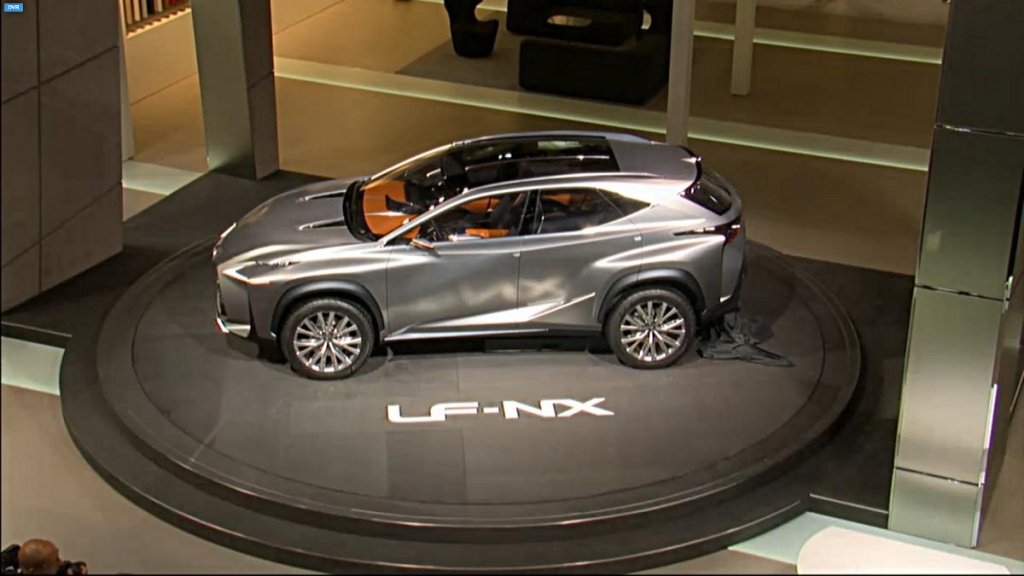 2013 Lexus LF-NX Concept unveiled in Frankfurt 2013 Lexus LF-NX Concept unveiled in Frankfurt