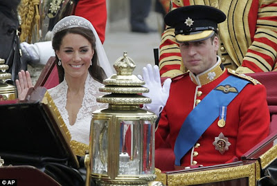 Foto Pernikahan Kate Middleton dan Pangeran William