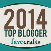 One of 2014's Top Bloggers on FaveCrafts