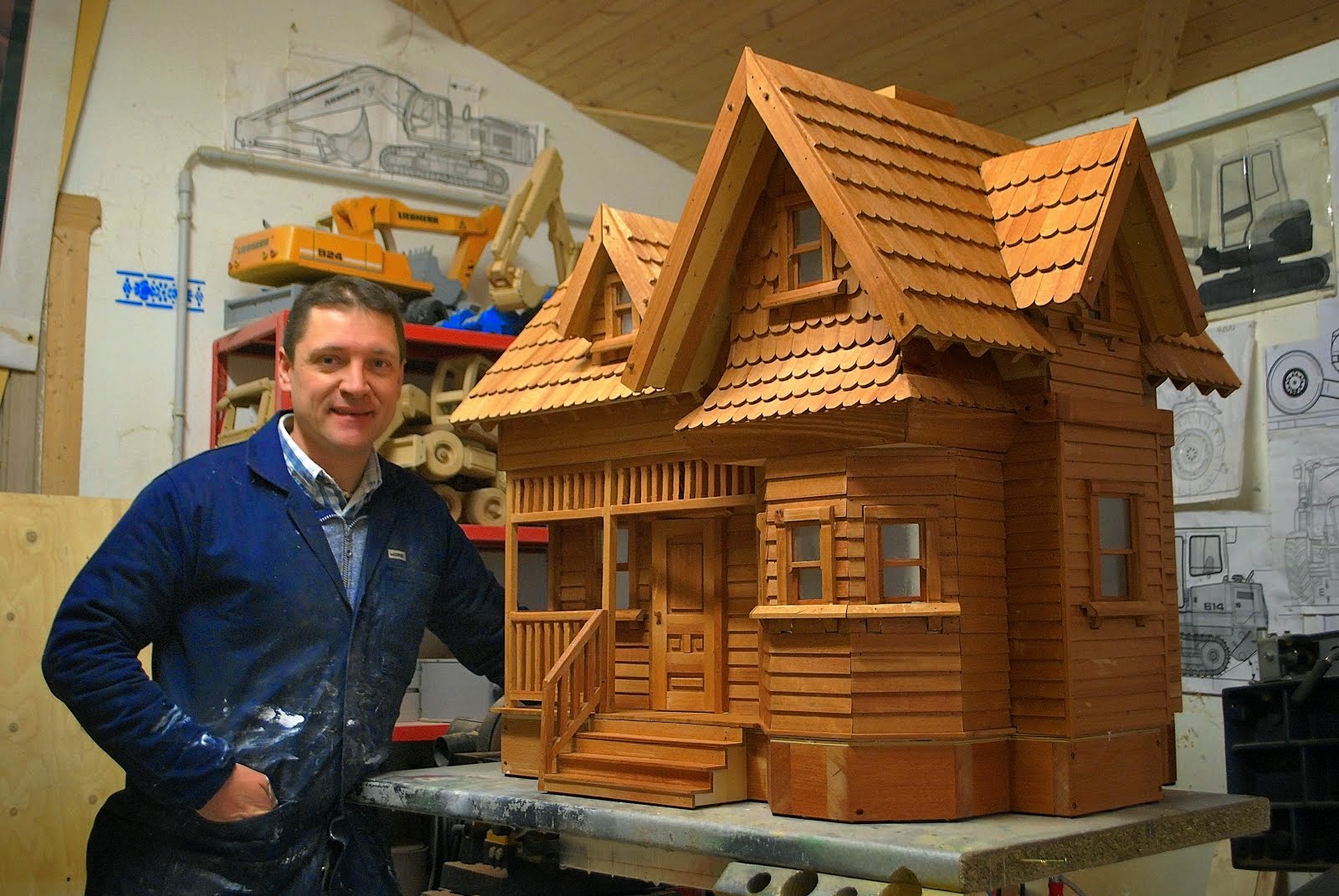 I giochi di michele Come costruire una casa in miniatura