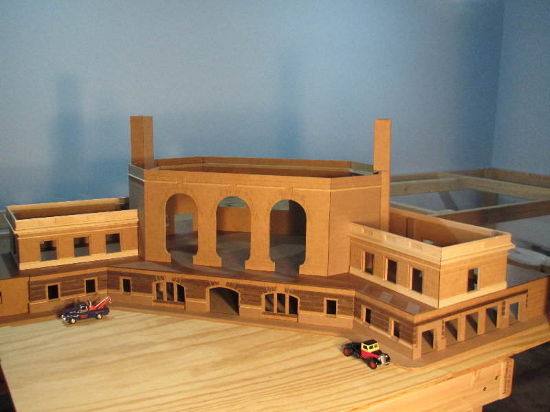 Zett's O Scale Train Layout Union Station Project Part 6