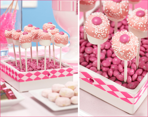 Birthday Cake Pops on Party Tales    Party Trend   Cake Pops