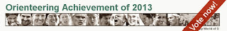 Голосування за Найкраще Досягнення серед спортсменів-орієнтувальників 2013. 