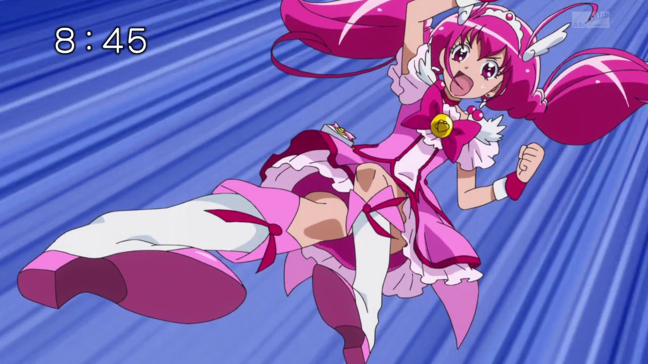 Smile Precure Ep 2-As Fiery as the Sun, Cure Sunny! 