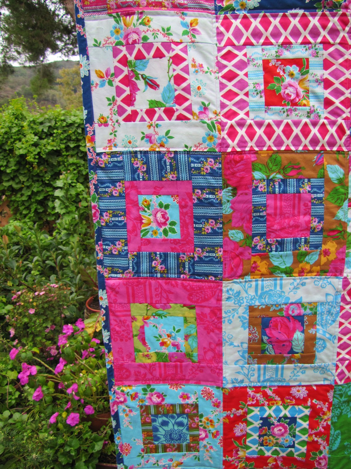 Monique's Stitches Flower Boxes Quilt