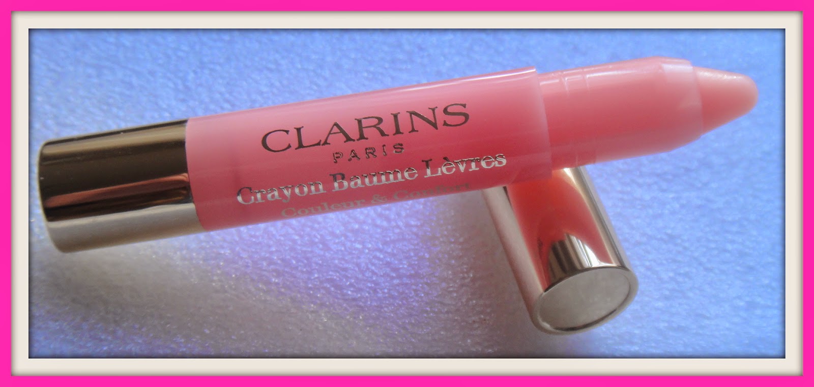 Review Clarins Lip Balm Crayon Must Be...Pink!