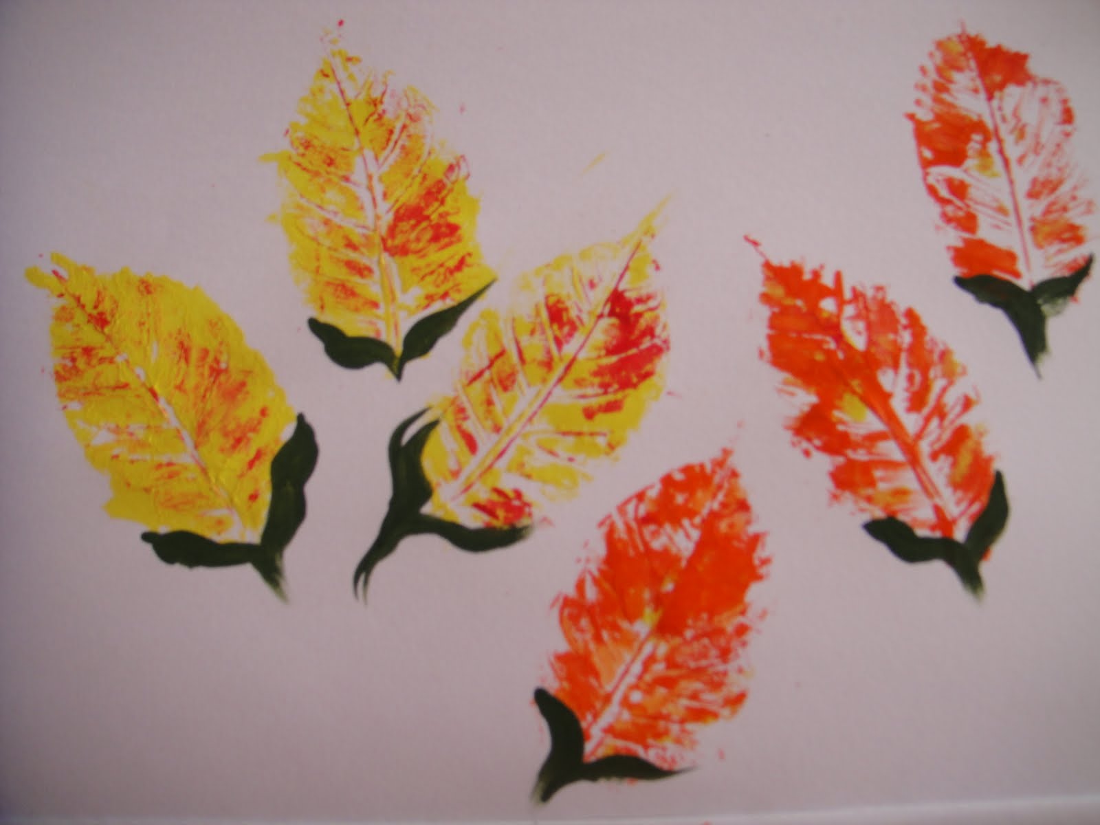 Literary Siesta {short stories for children} craft ideas with leaves and flowers...