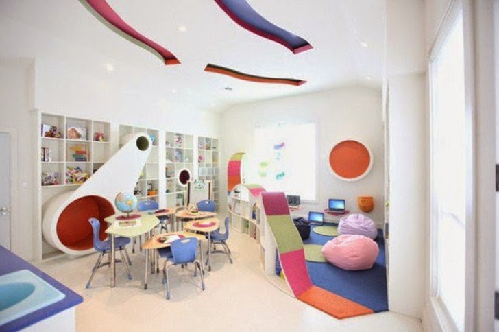 Contoh Desain Ruang Bermain Anak Penuh Warna Contoh Desain Ruang Bermain Anak Penuh Warna