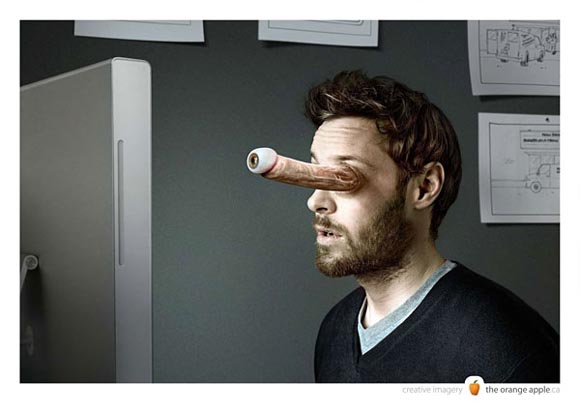Orange apple eye boner