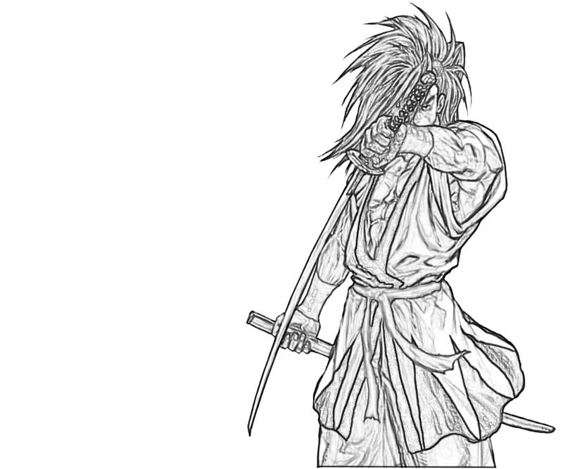Haohmaru Skill Coloring Pages haohmaru-skill-coloring-pages