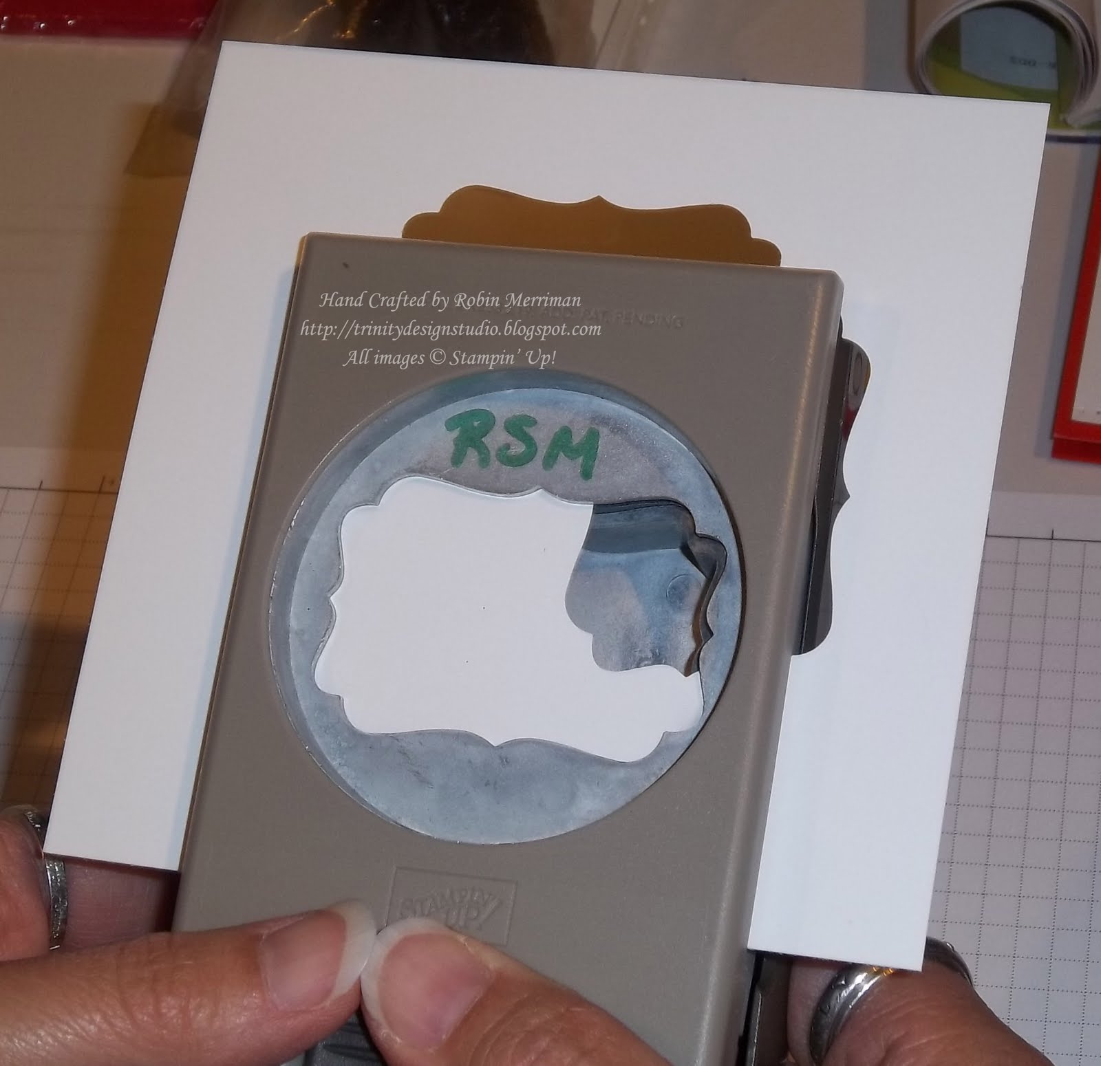 Trinity Designs Punch Frame Tutorial