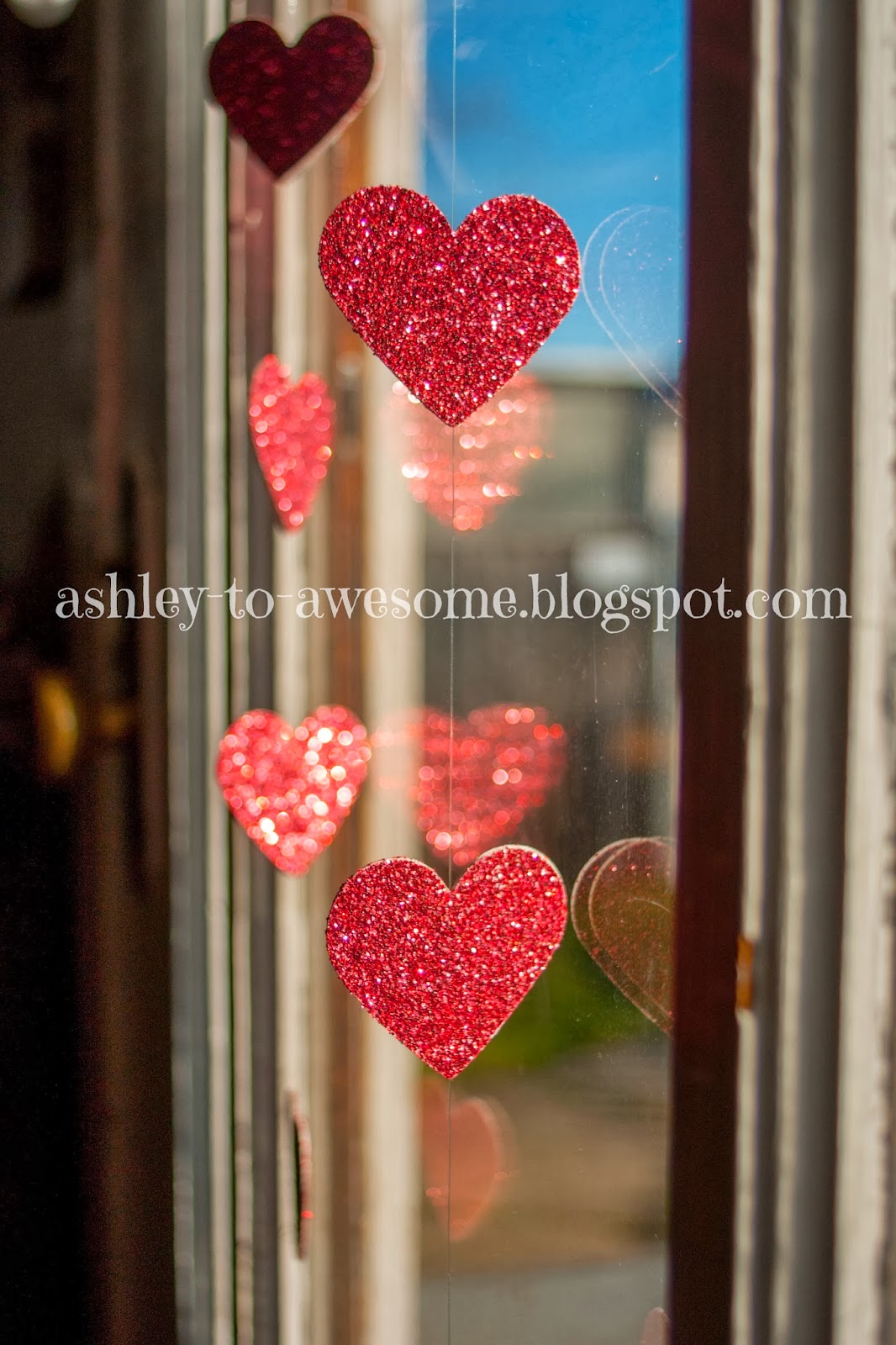 DIY Heart Garland Tutorial From Ashley to Awesome