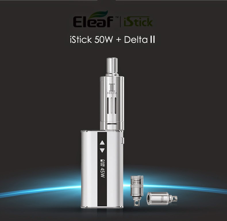 The Delta II with the iStick 50W will produce amazing vaping experience