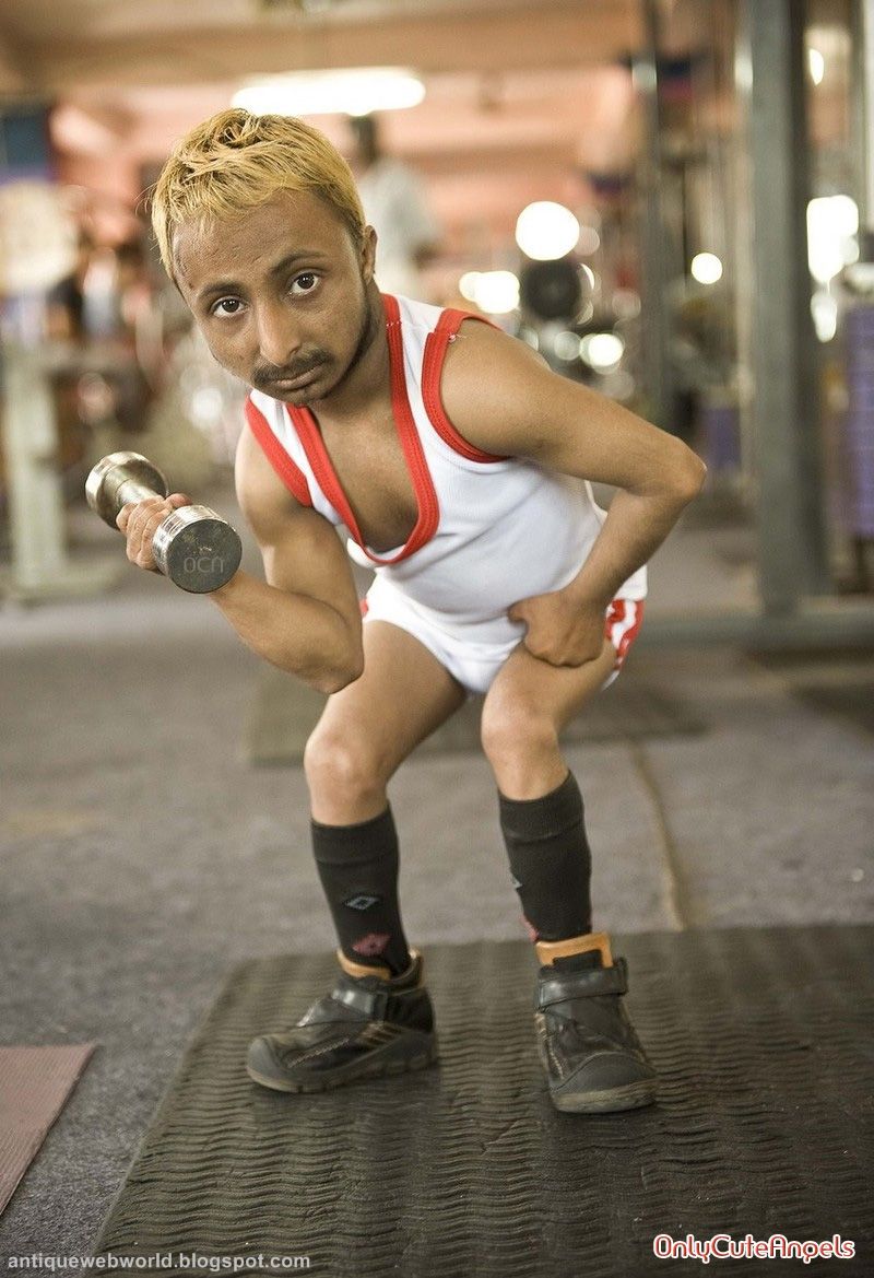 Midget body builder Midget body builder