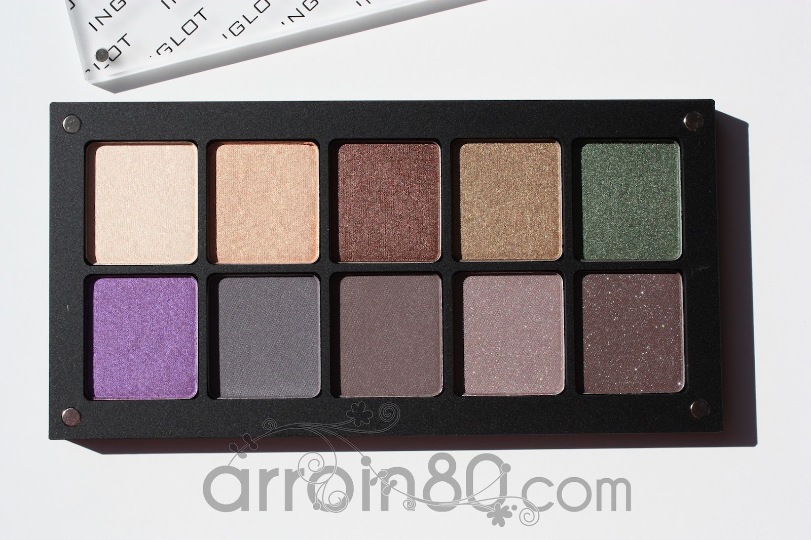 inglot paletas de sombras