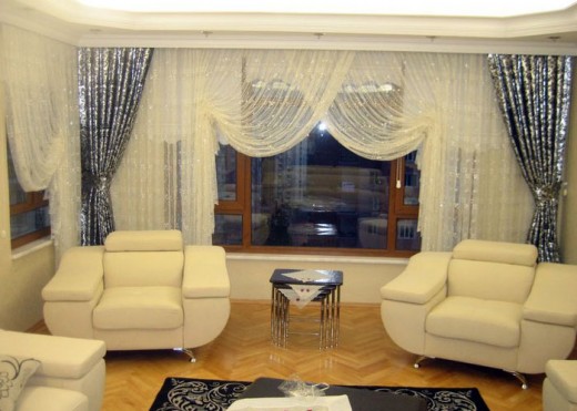 Kanatli Kruvaze Perde Modeli Elif Perde