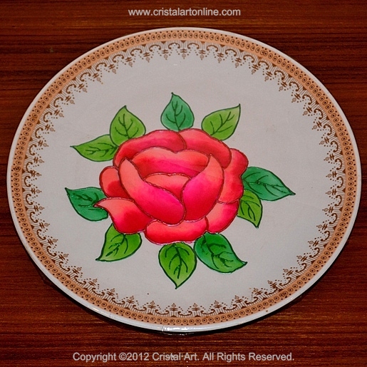 Cristal Art Blog Painting on Dishes