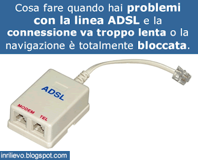 problemi linea adsl