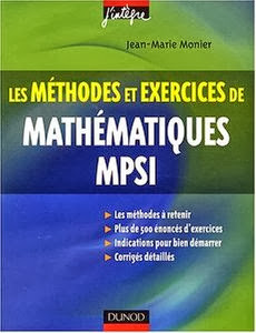 Mathématiques Méthodes et Exercices PCSI-PTSI Jean-Marie Monier Mathématiques Méthodes et Exercices PCSI-PTSI Jean-Marie Monier Jean-Marie Monier, Guillaume Haberer Collection: J'intègre, Dunod 2013 - 2ème édition - 396 pages - 193x250 mm EAN13 : 9782100598380 Pour être conforme à la réforme des programmes des premières années des classes préparatoires 2013, cette 2e édition a été entièrement revue et corrigée. Elle répond à une forte attente des étudiants de prépas sur l’apprentissage des méthodes et l’entraînement par des exercices Les « Méthodes et Exercices » J’intègre vous proposent une synthèse des méthodes à connaître et, pour chacune, des exercices entièrement corrigés pour vous entraîner. Entièrement réécrits pour être conformes à la réforme des programmes 2013, les ouvrages J’intègre sont les compagnons de votre réussite Dans chaque chapitre : le détail des méthodes à retenir, chacune renvoyant aux exercices correspondants ; de nombreux énoncés d'exercices classés par niveau de difficulté, allant de l'application directe du cours à l'approfondissement des connaissances ; une rubrique "Du mal à démarrer ?" donnant au lecteur des indications pour la résolution de chaque énoncé s'il se trouve bloqué ; les corrigés détaillés de tous les exercices. Cet ouvrage sera ainsi utile aux étudiants de MPSI tout au long de l'année, de l'apprentissage du cours à la révision d'un examen >>> TELECHARGER <<<
