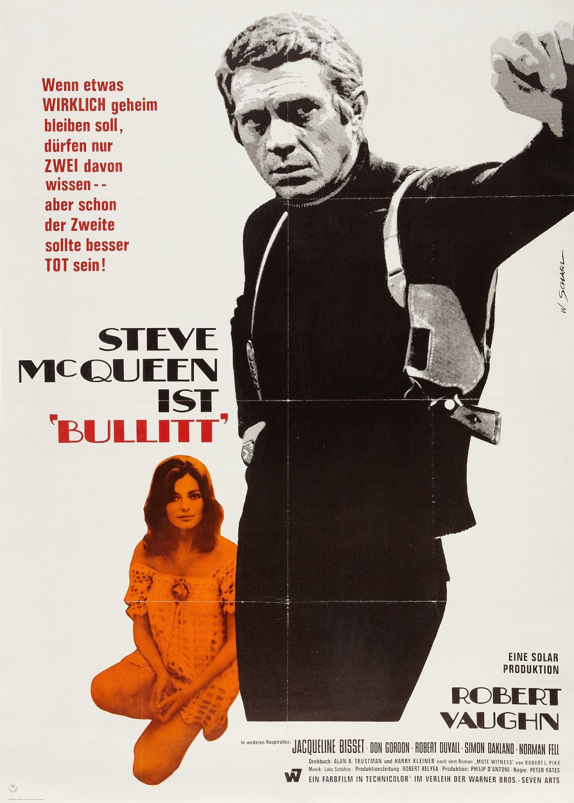 Affiches - Photos d&rsquo;exploitation - Bandes annonces: Bullitt (1968