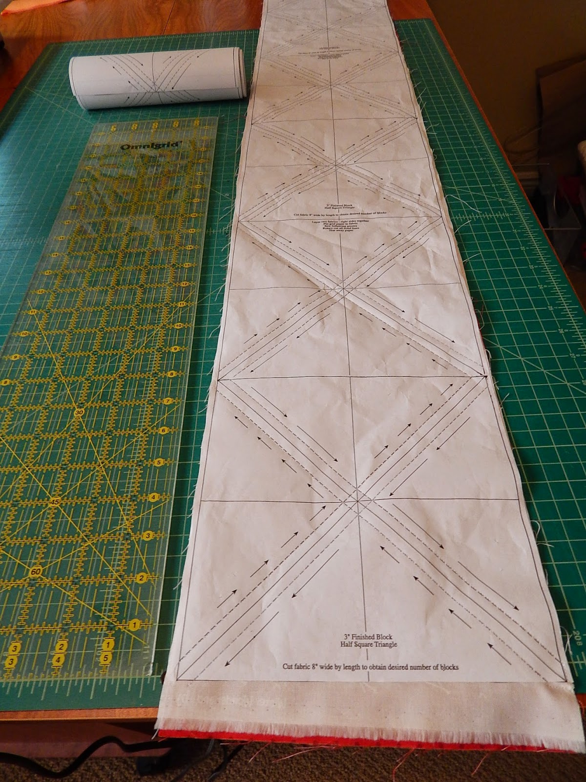 How To Make 44 Half Square Triangles in 30 Minutes Fast! Triangles on