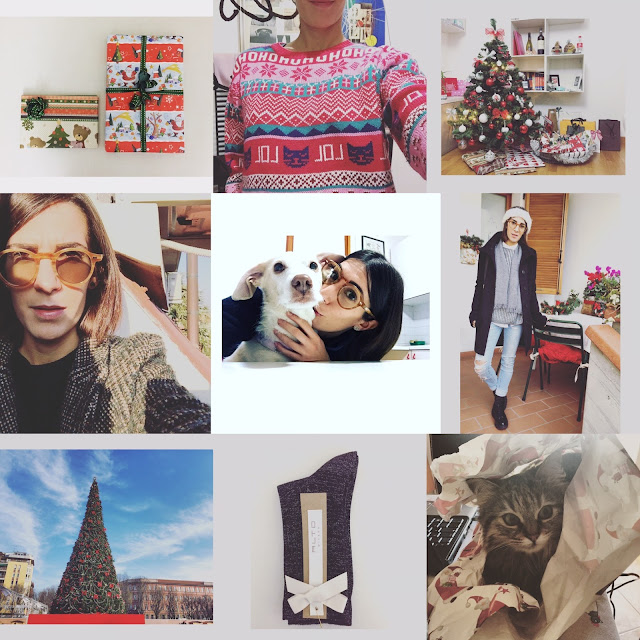 Tecnica notte scrapper stoffa cestini Fashion on Stage: Merry Christmas