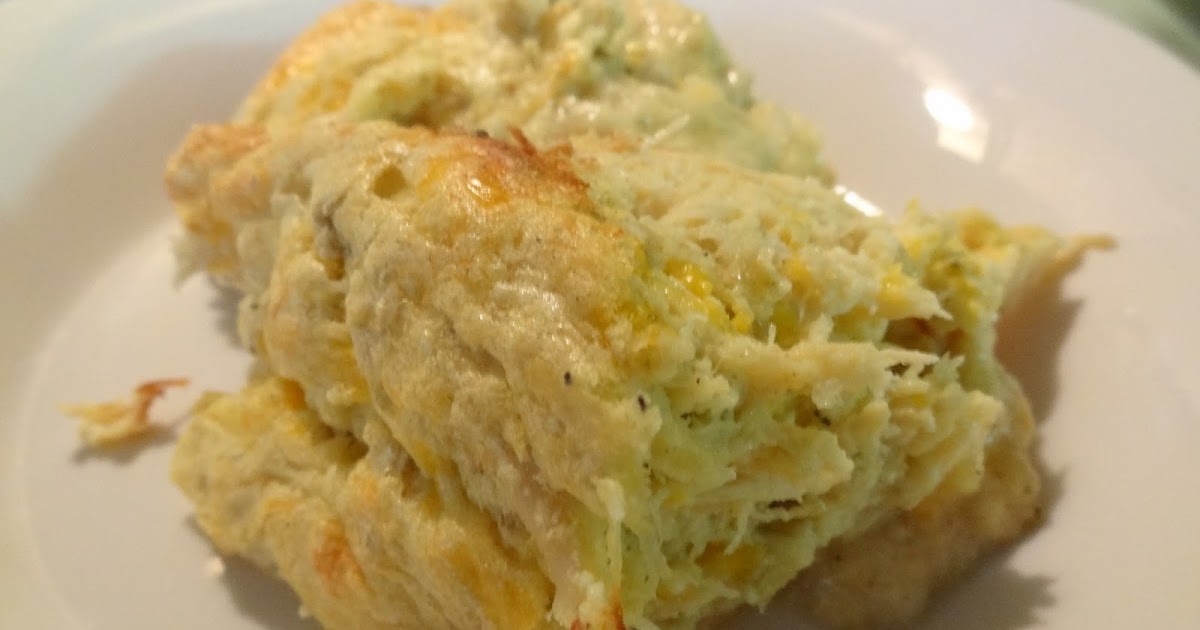 Discovering Delicious Chicken and cheddar soufflé