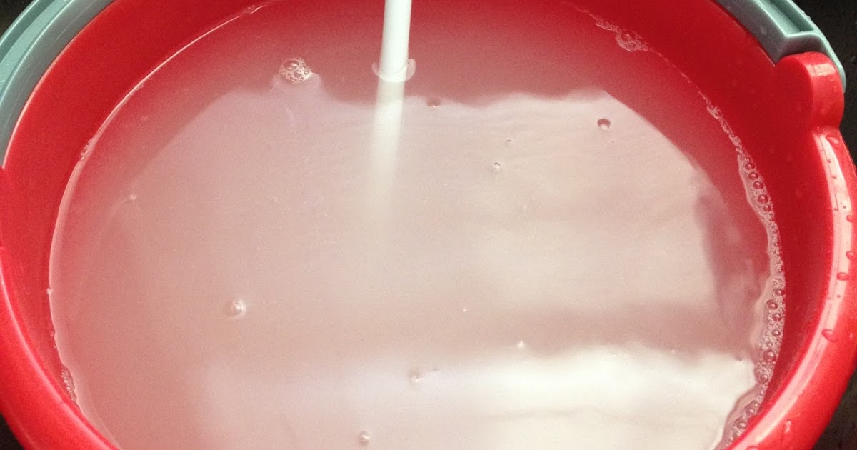 The DIY Guinea Pig No Grate Laundry Detergent