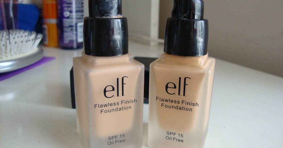 Review + Swatches E.L.F. Flawless Finish Foundations!