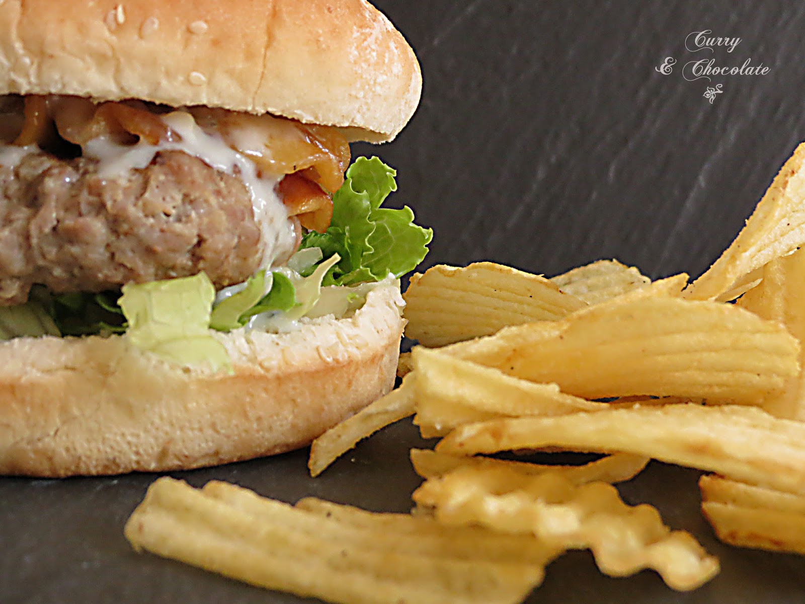 Hamburguesa montada Hamburguesa montada