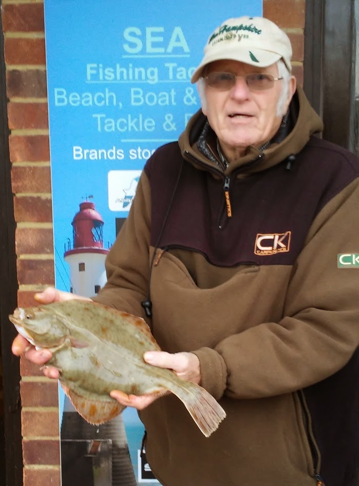 Sussex Sea Angling with Anglers Den Sussex Winter Plaice at White