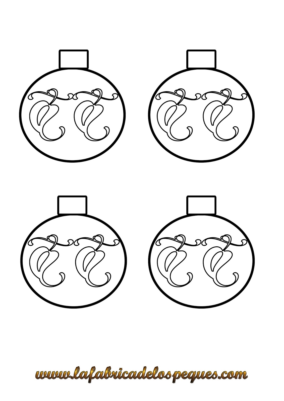 Imprimibles y moldes navideños gratuitos - La fábrica de los peques