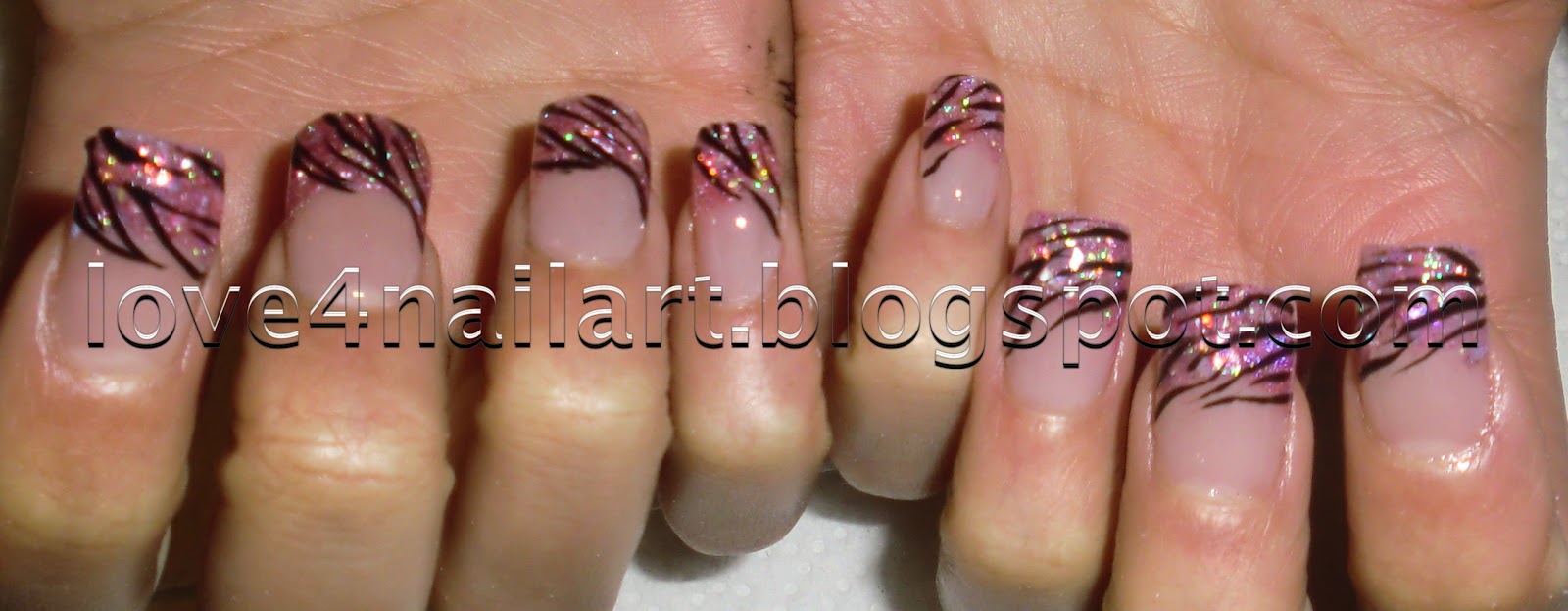 Flower nail design 2015 for short nails Flower nail design 2015 for short nails
